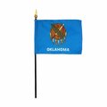Perfectpatio Eb Oklahoma Mounted Flags - 4 x 6 in., 12PK PE3754649
